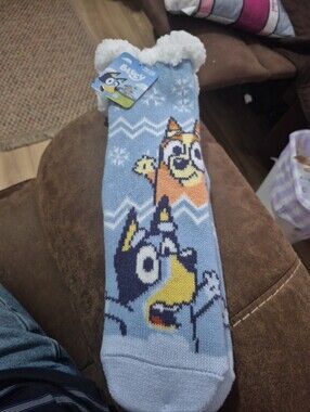 Bluey And Bingo Cabin Socks